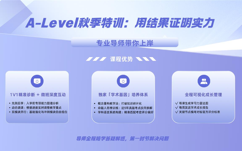 天津A-Level國際課程學(xué)習(xí)班