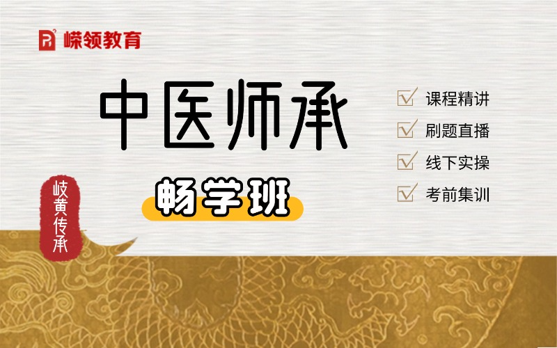 中医师承一对一畅学班
