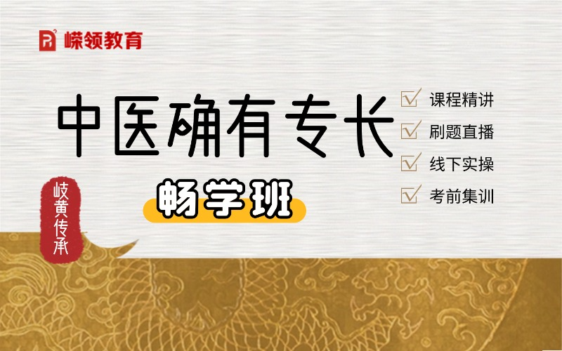 传统确有专长一对一畅学班（老专长）