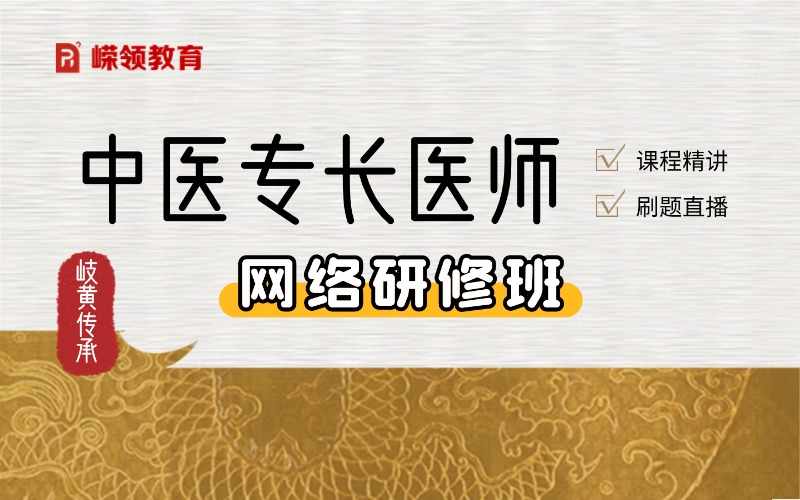 中医新专长医师网络研修班