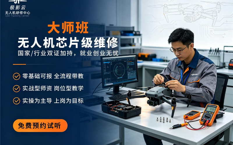 成都无人机精细维修大师班