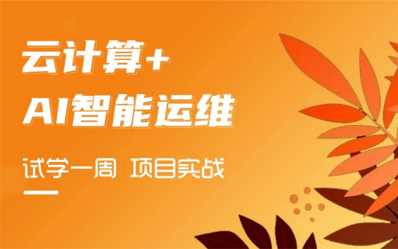 云计算+AI智能运维零基础培训班