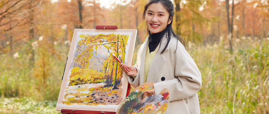 画画