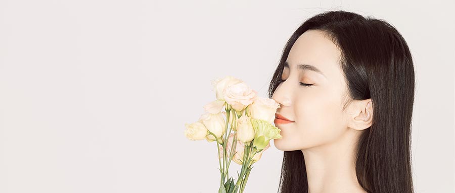 闻花香