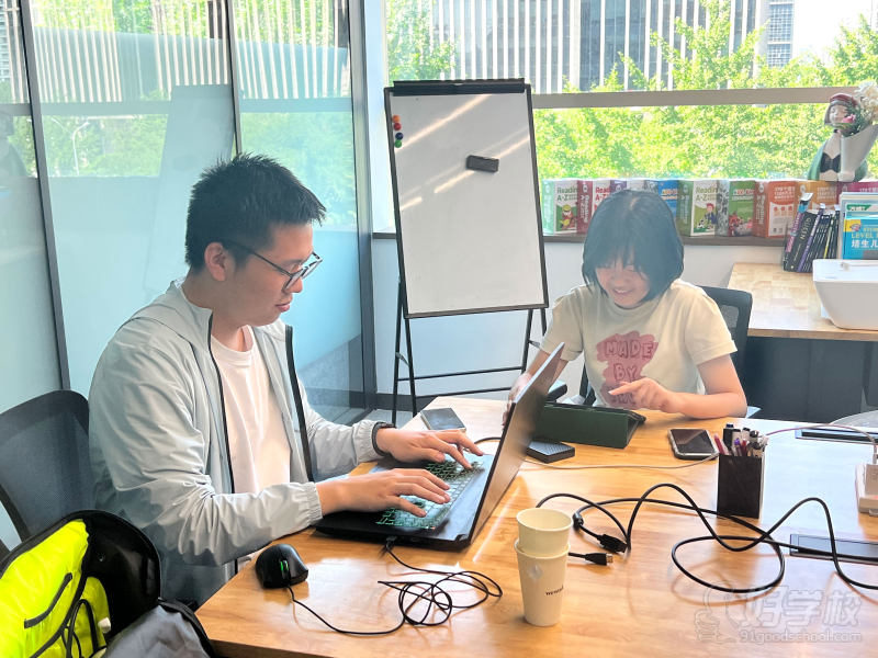 一对一教学照片