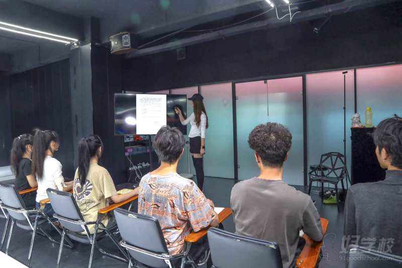 服装表演女上课