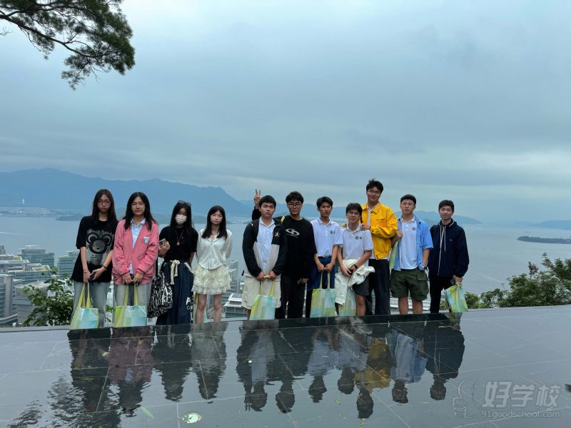 参观香港中文大学