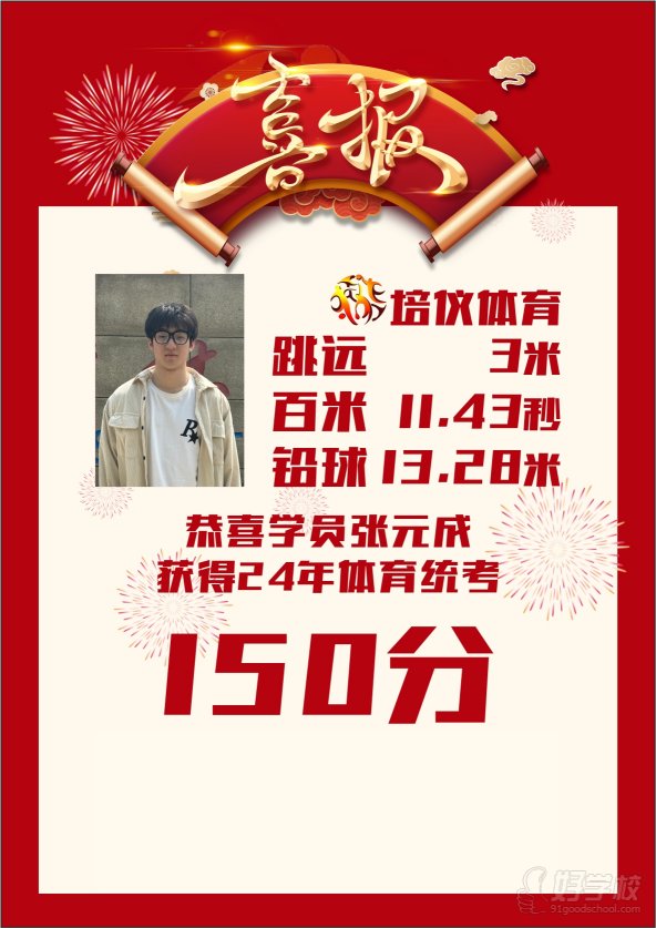 张元成24年体育高考