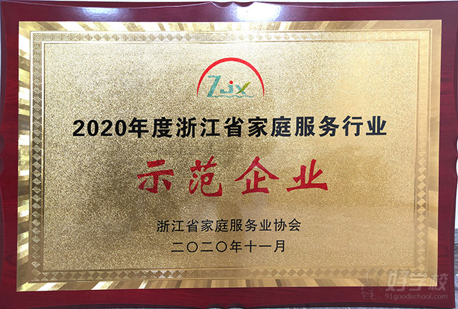 家庭服务行业示范企业