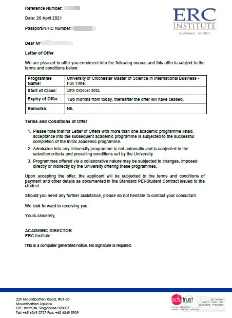 ERC英国起切斯特大