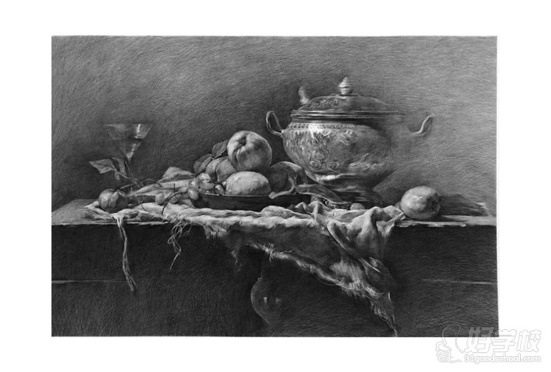 老师作品-素描静物