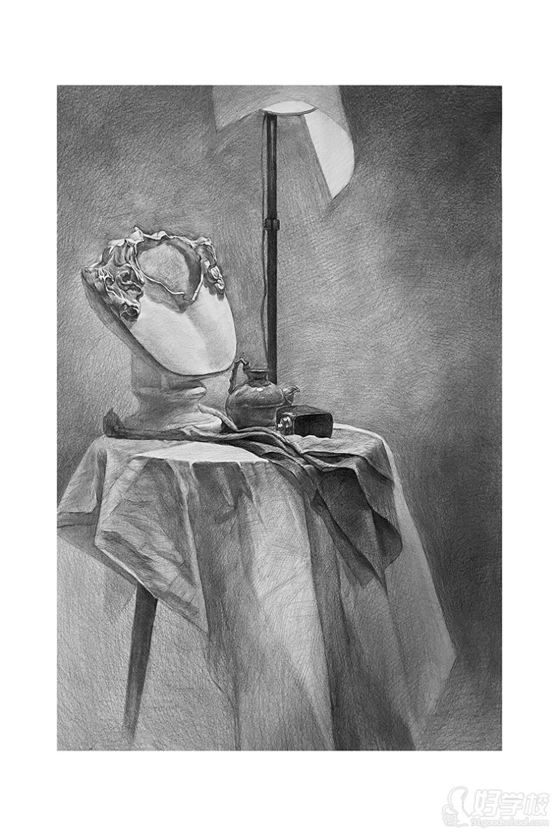 老师作品-素描静物