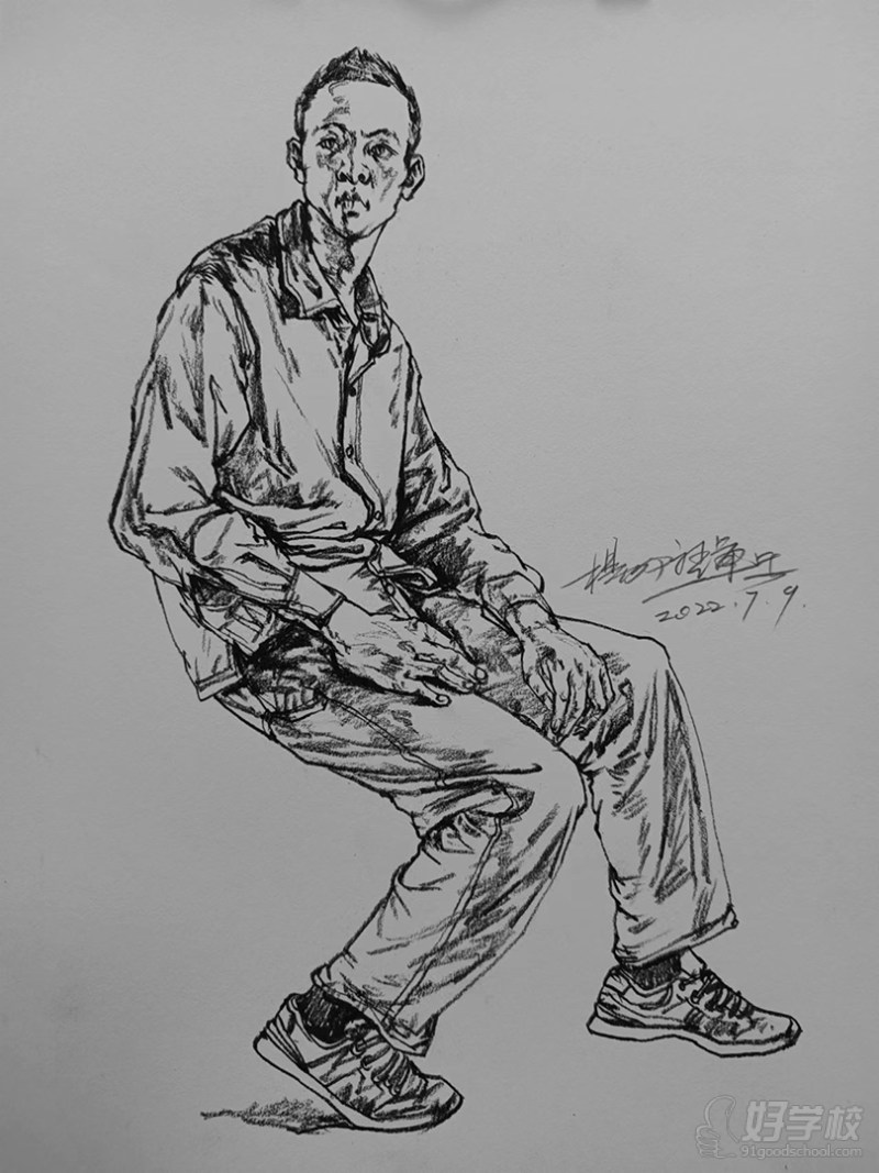 老师作品-速写