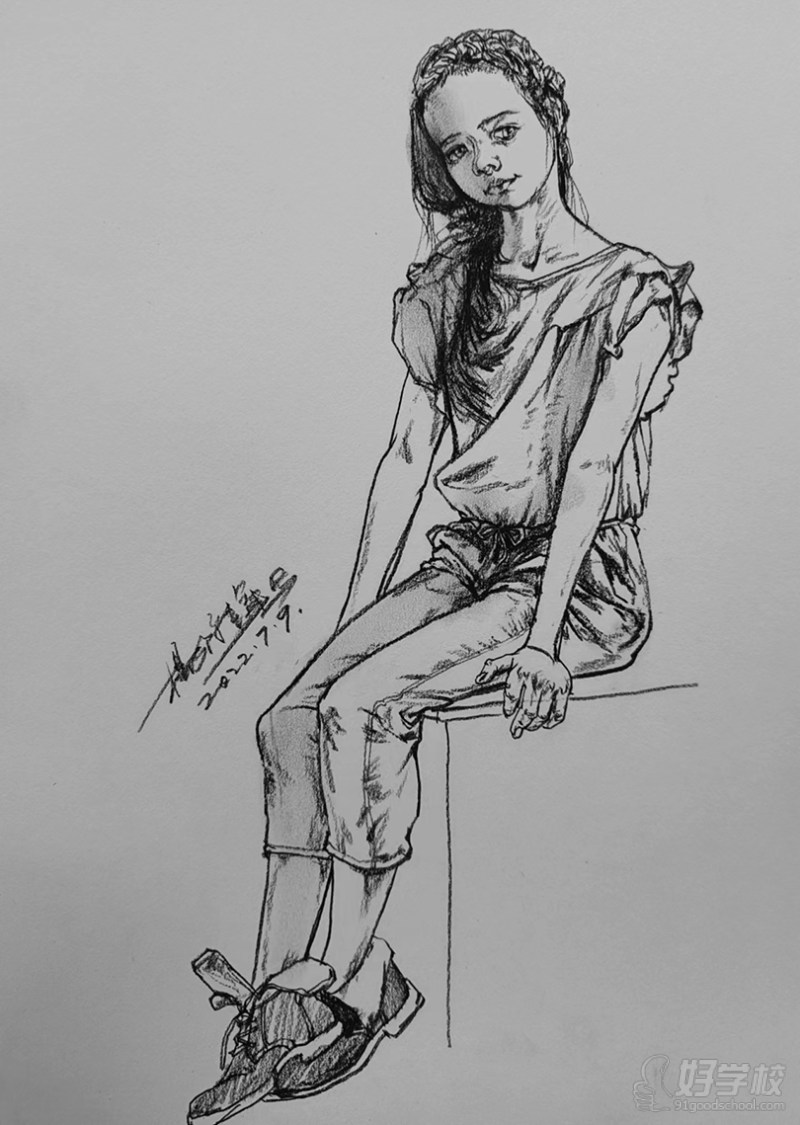 老师作品-速写