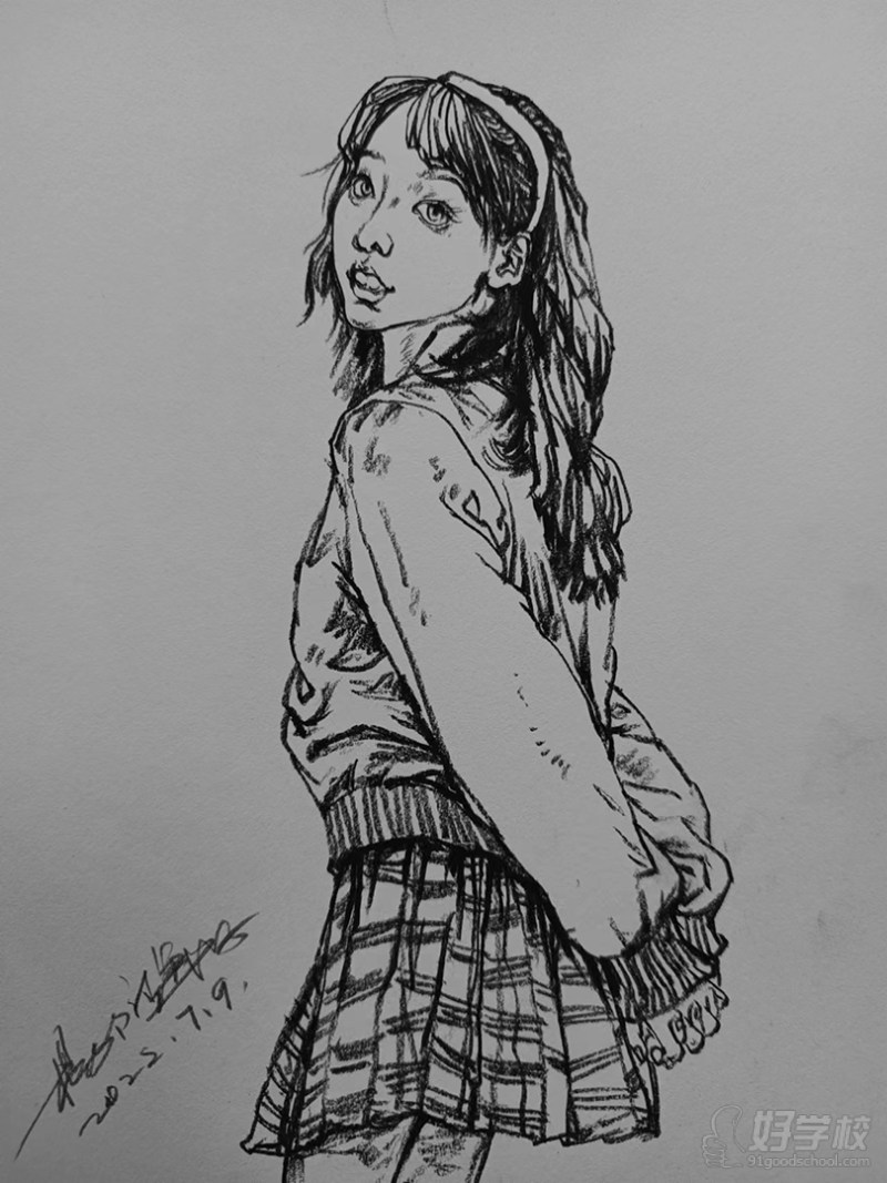 老师作品-速写