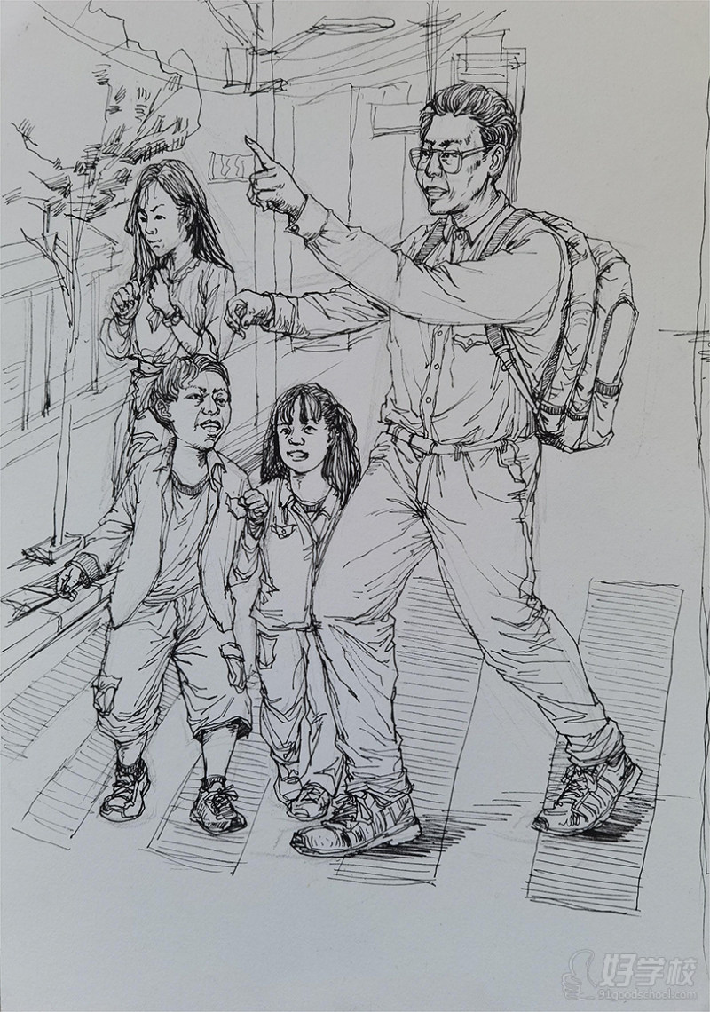 老师作品-速写