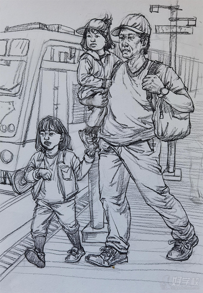 老师作品-速写