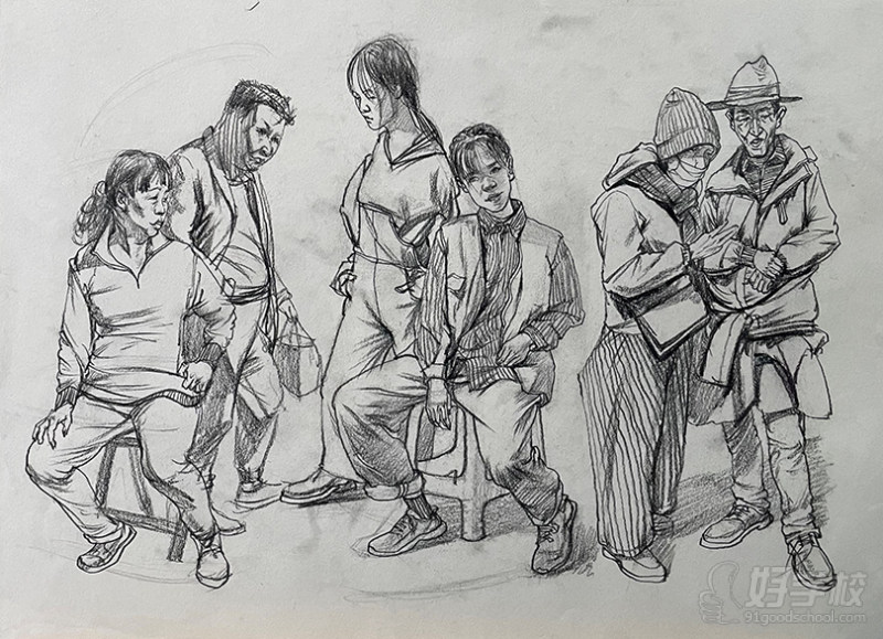 老师作品-速写