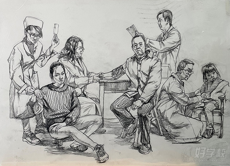 老师作品-速写
