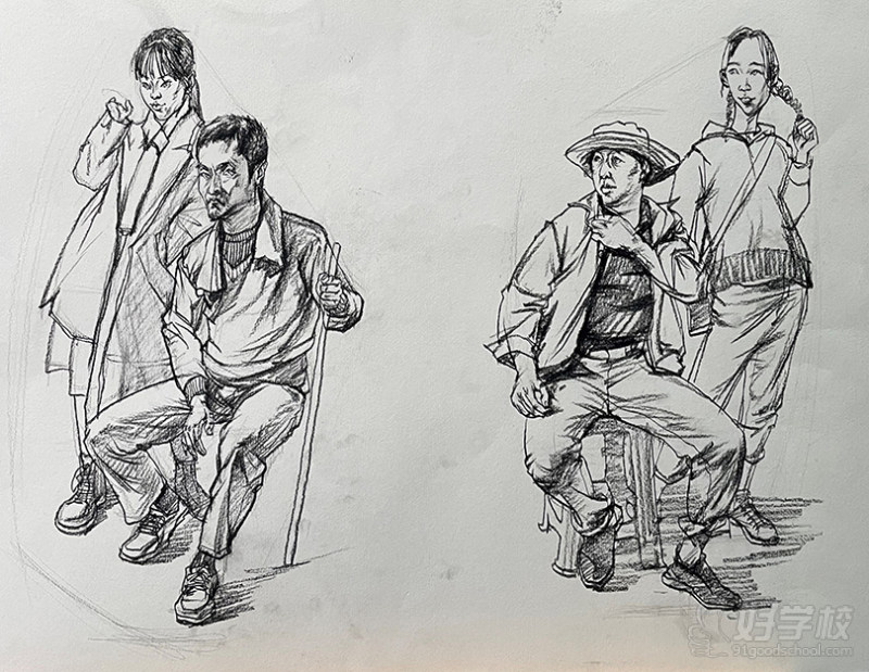 老师作品-速写