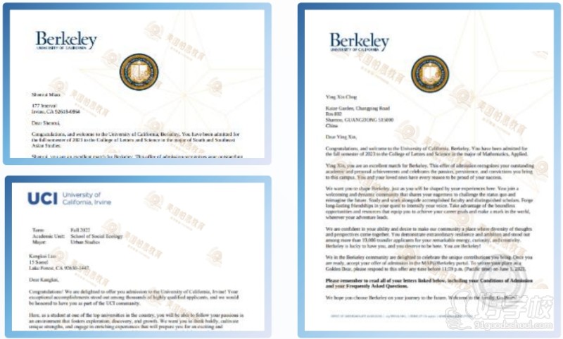 美国地区  本科转学