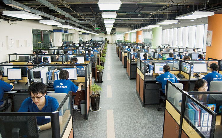 现代化的办公场地