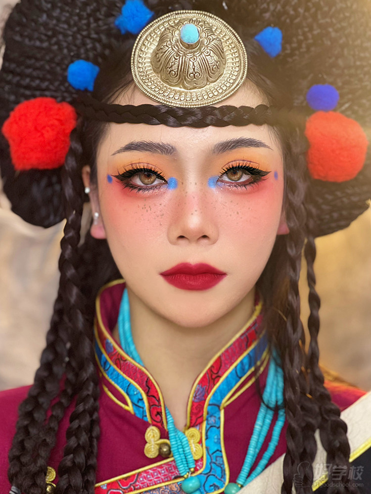 时尚新娘妆整体造