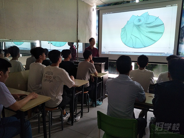 五轴编程上课中