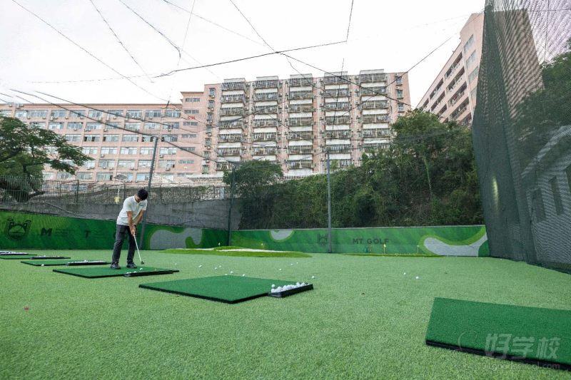 高尔夫球课