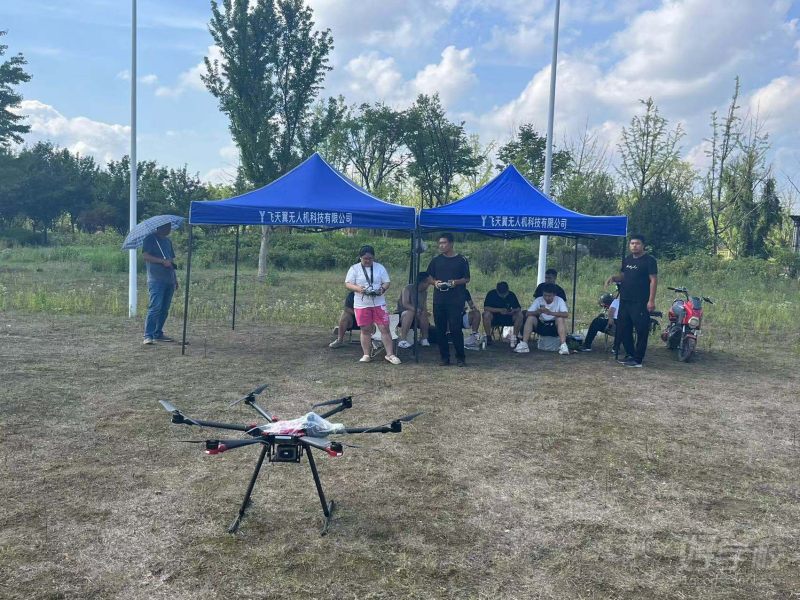 无人机教学现场