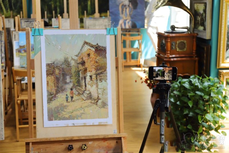 常老师 水粉课堂示范