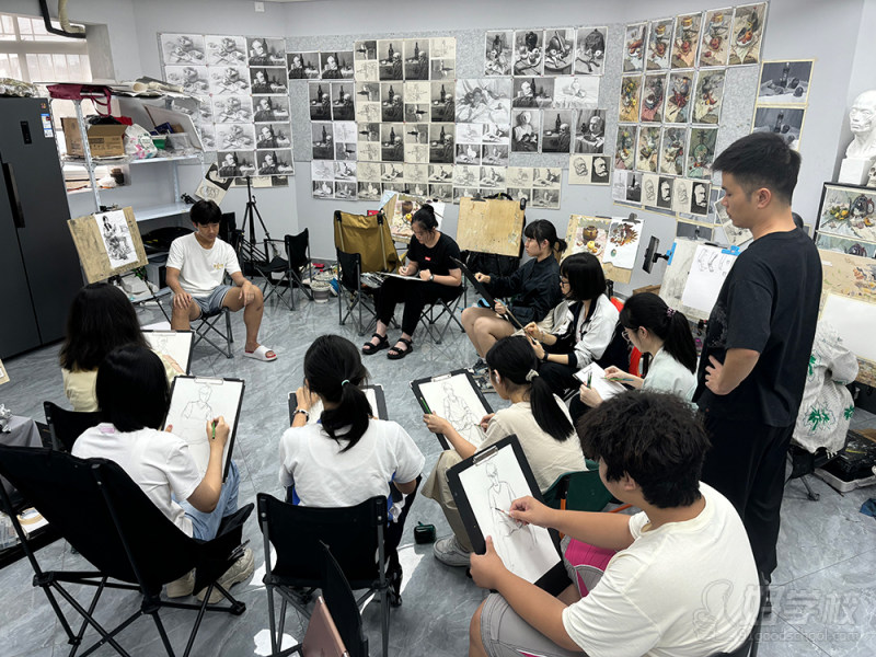 千格画室课堂照片
