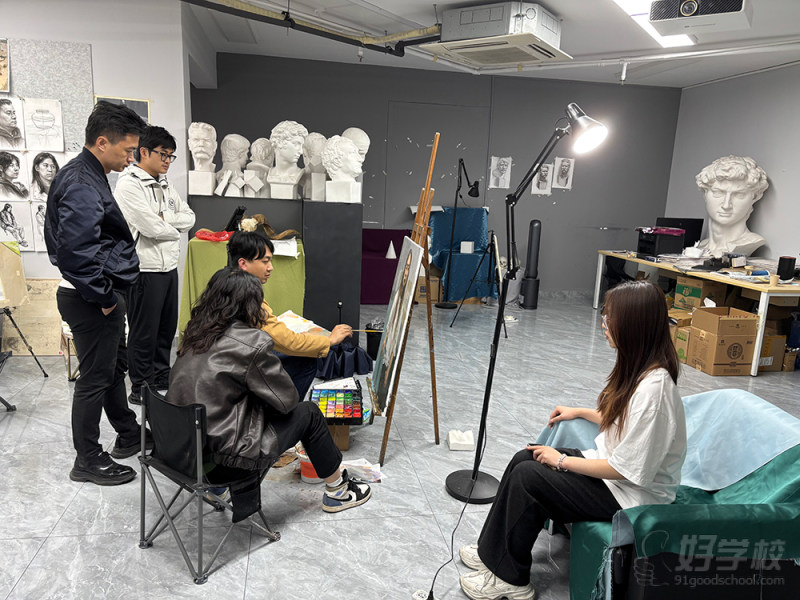 北京（传奇）画室交流活动