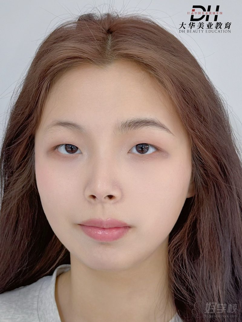 纹绣半永久作品展示