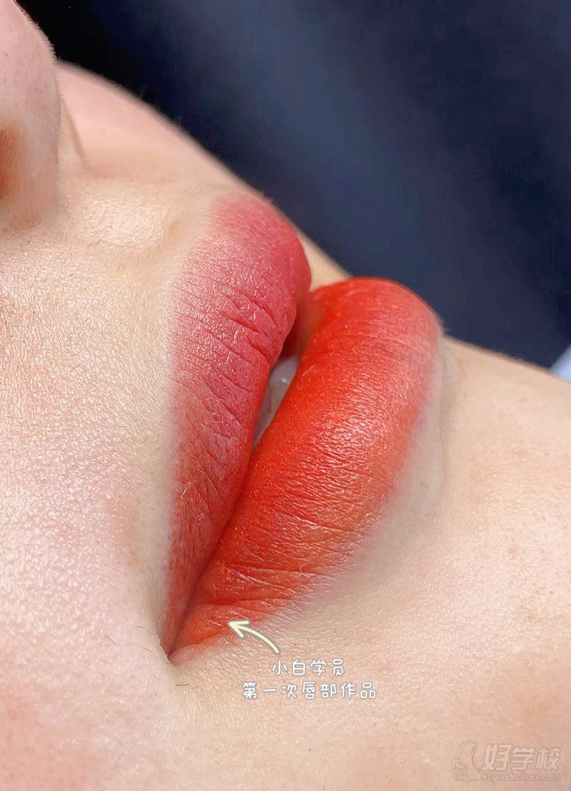 纹绣半永久作品展示