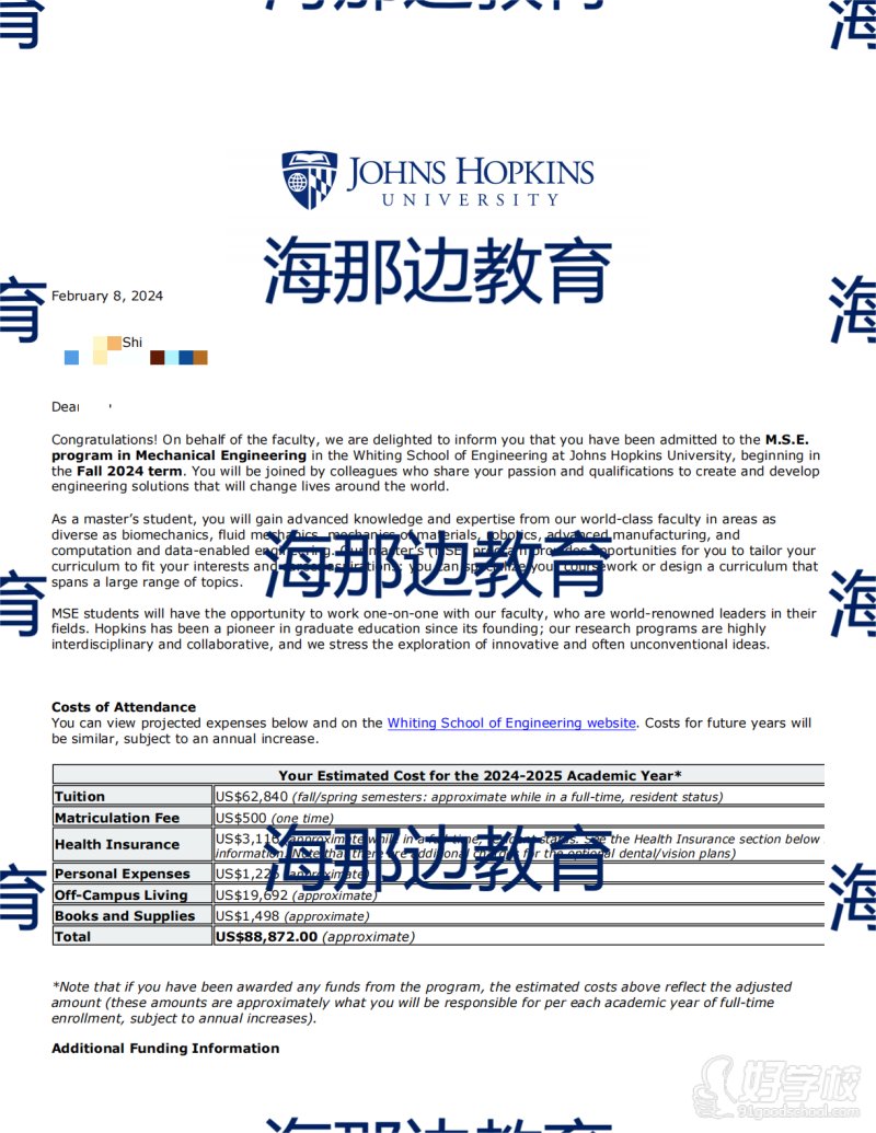 约翰霍普金斯大学1