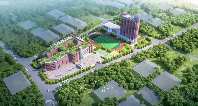 教学环境鸟瞰图