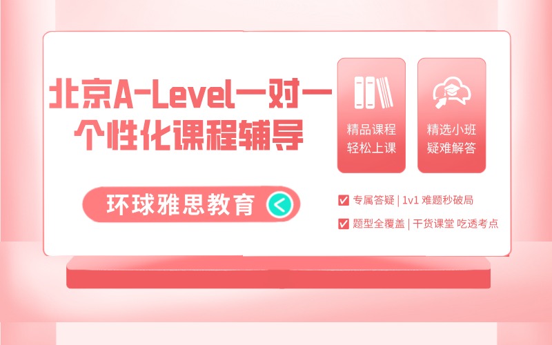 北京A-Level一对一个性化课程辅导
