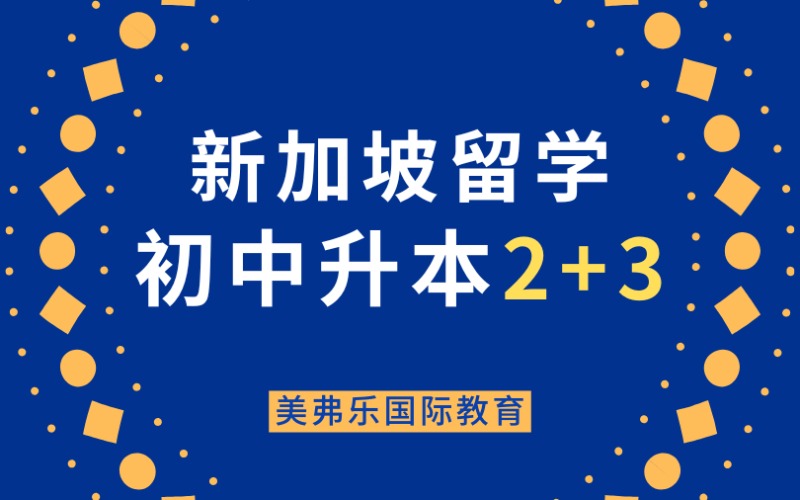 新加坡留學初中畢業(yè)升本科2+3航空管理專業(yè)