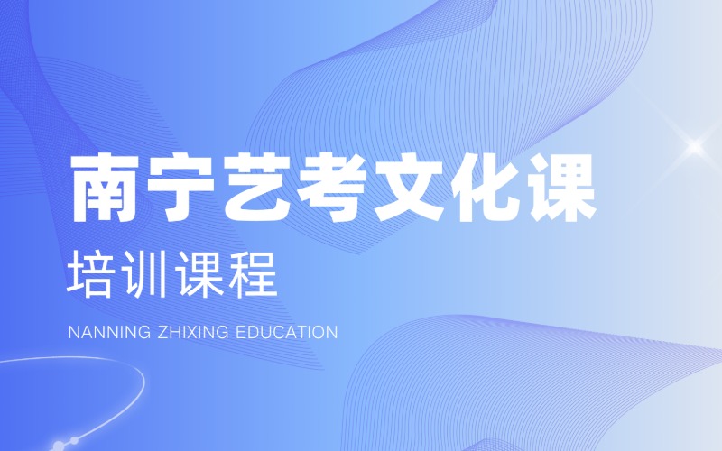 南寧藝考文化課培訓(xùn)課程