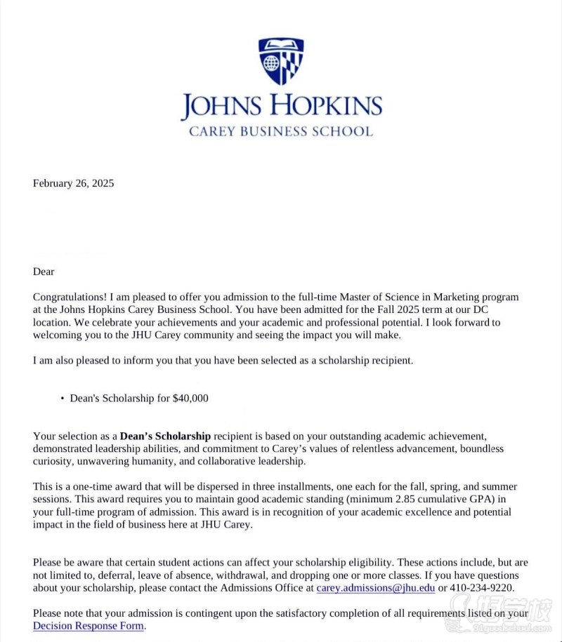 约翰霍普金斯大学 2