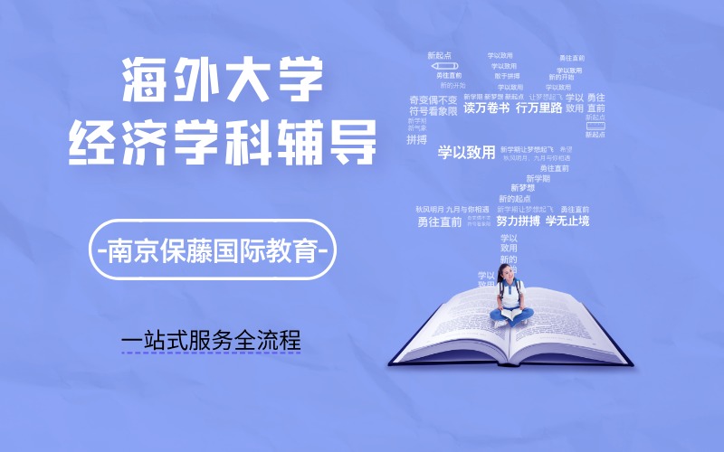 海外大學(xué)留學(xué)生經(jīng)濟(jì)學(xué)科線上深度輔導(dǎo)服務(wù)