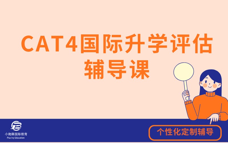 CAT4国际升学评估定制化辅导课