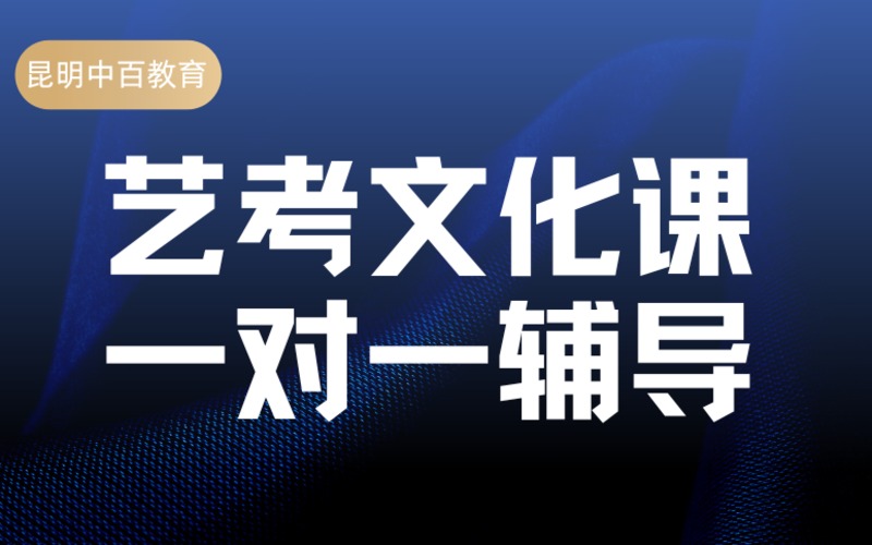 昆明藝考生文化課全科一對(duì)一輔導(dǎo)課程