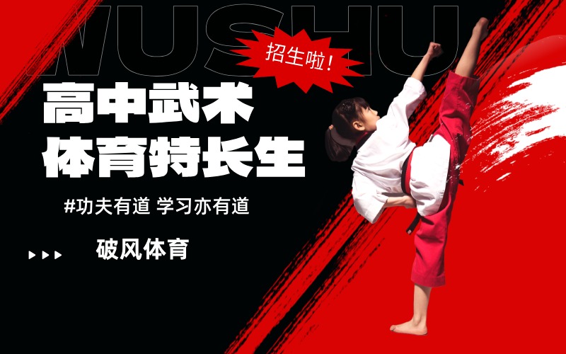 菏泽高中武术体育特长生集训班