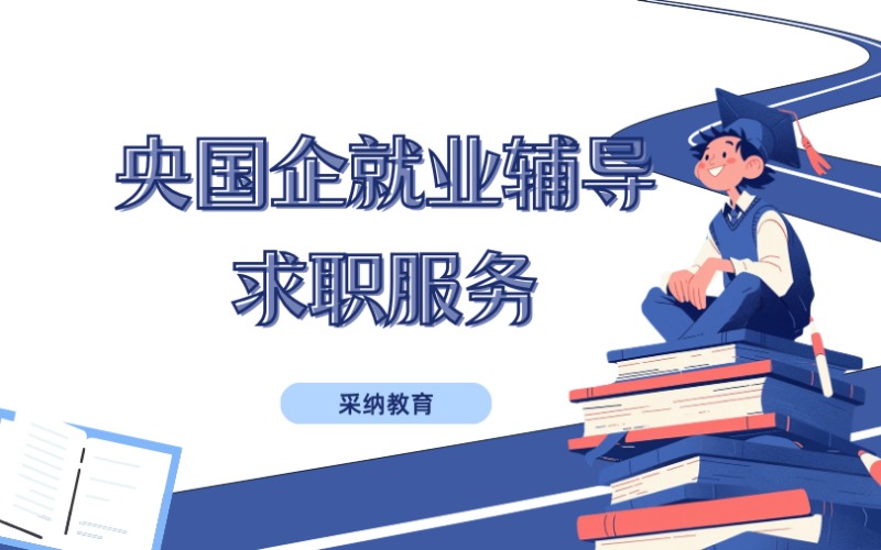 大学生央国企就业辅导求职陪跑线上服务项目