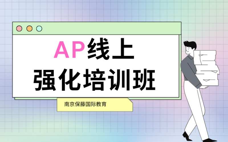 AP国际课程线上一对一强化培训班
