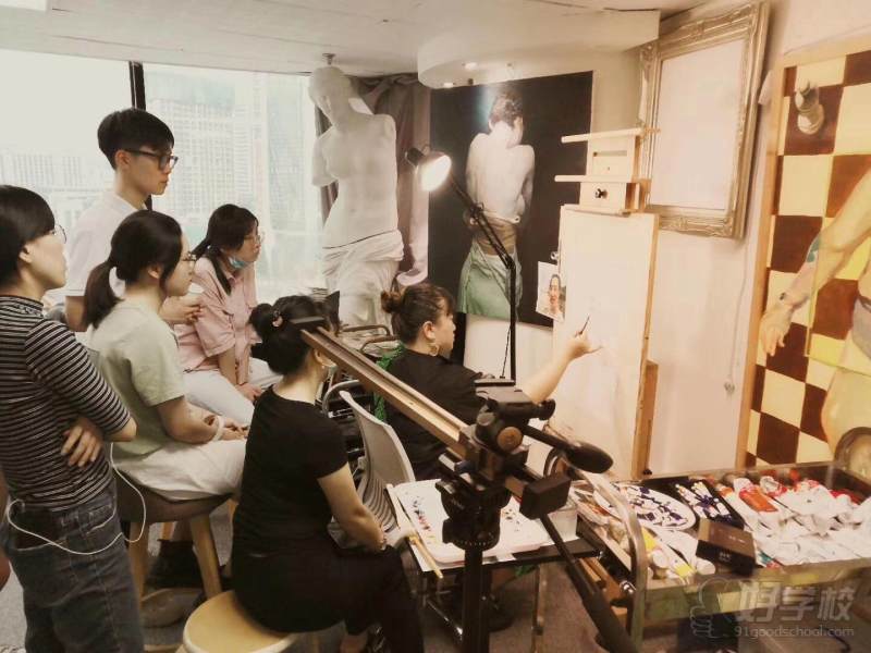 考研学员教学现场