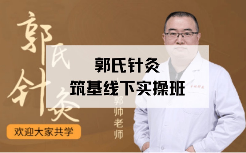 郭氏针灸筑基线下实操班