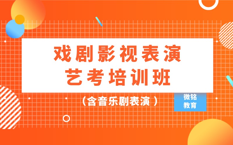 戲劇影視表演專業(yè)藝考強(qiáng)化培訓(xùn)班